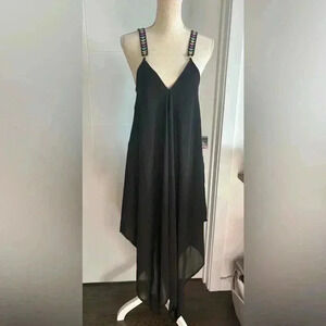 Jessica Simpson Elegant Black Sleeveless Dress